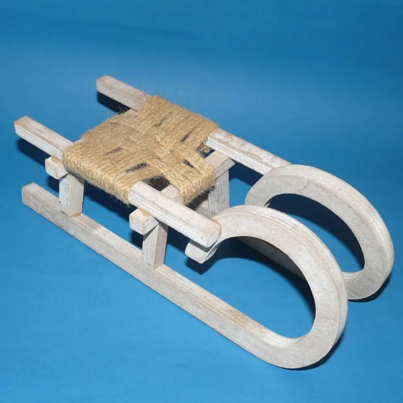 Deko Schlitten aus Holz