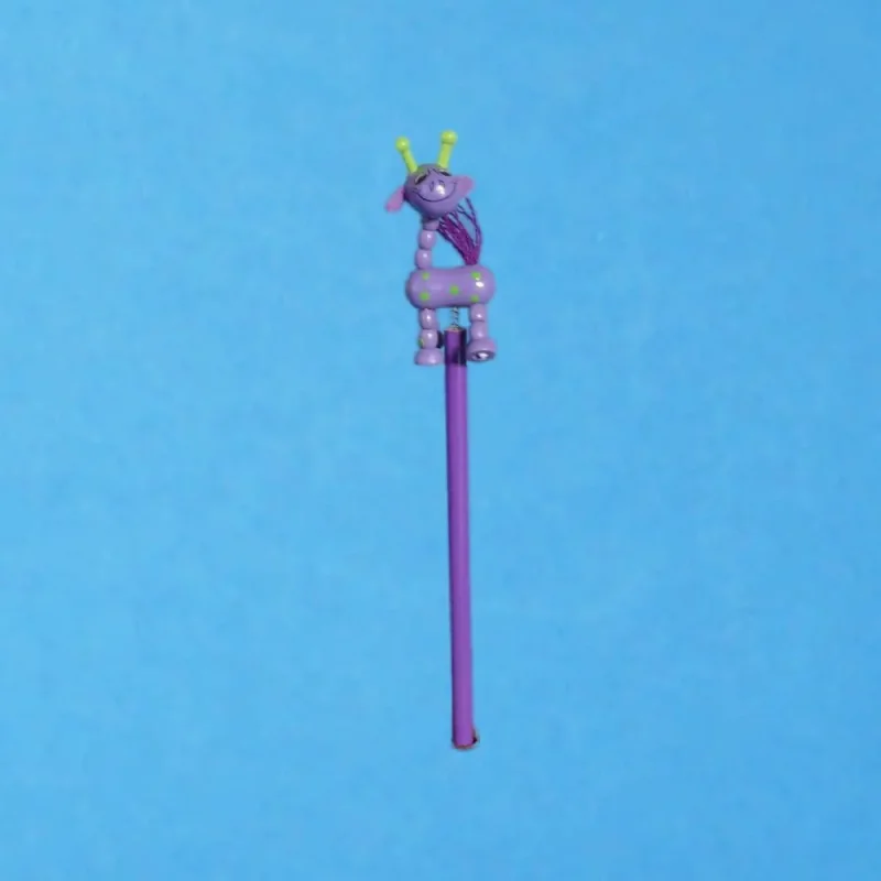 Bleistift Giraffe lila