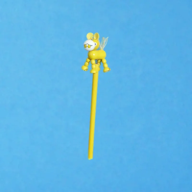 Bleistift Maultier gelb