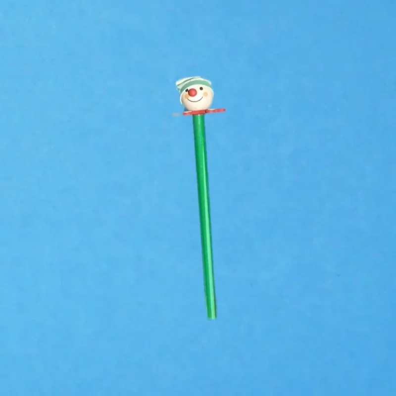 Buntstift Clown grün-gelbe Mütze