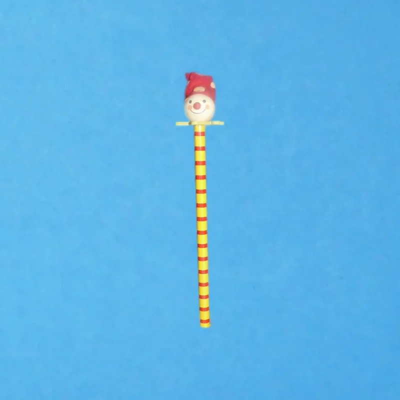 Buntstift Clown rot-gelbe Mütze