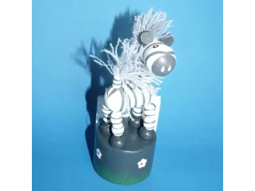 Drückfigur Zebra